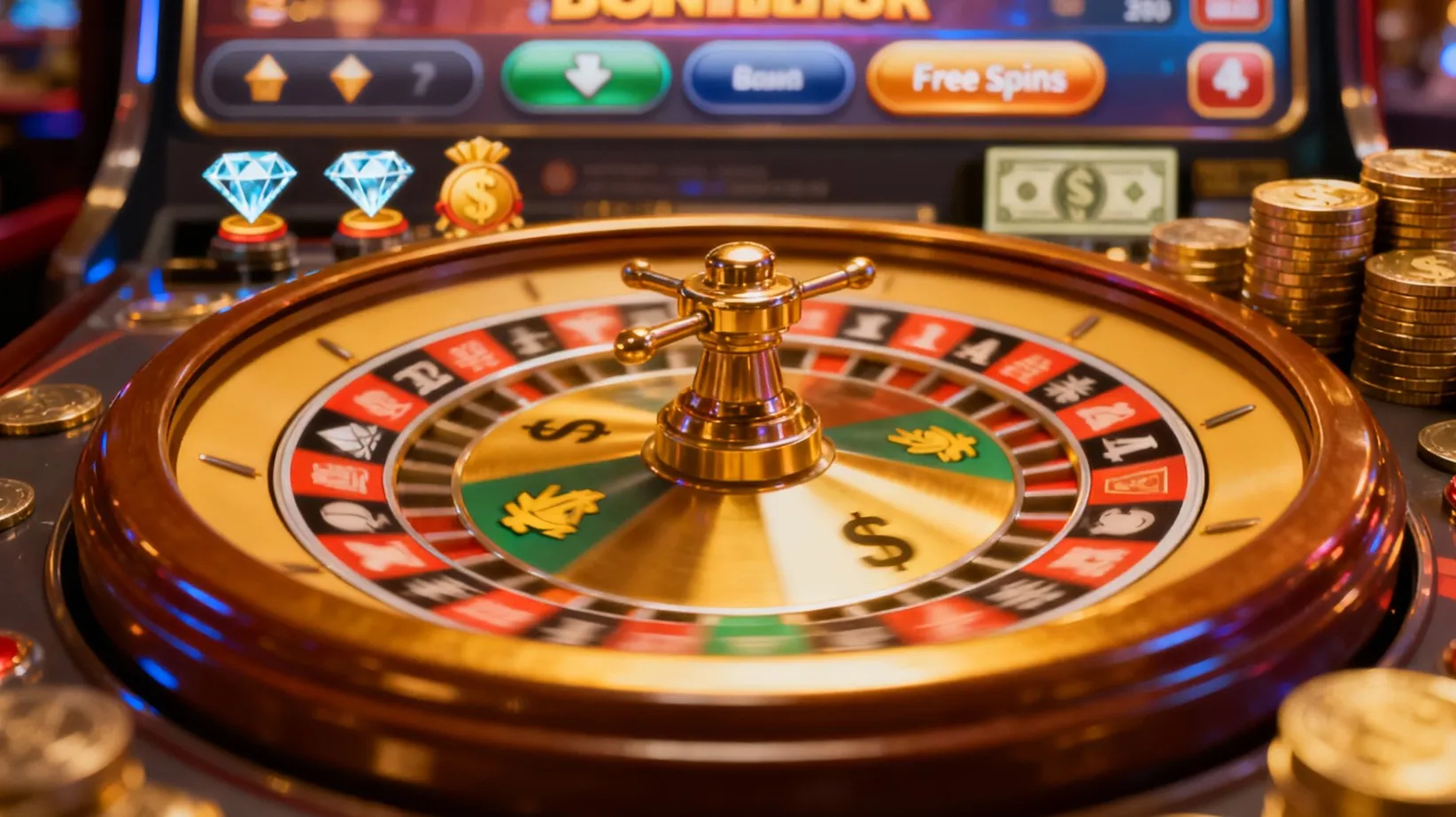 Бонусные колёса удачи в онлайн-казино: как работают и что можно выиграть